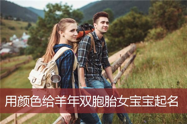 用颜色给羊年双胞胎女宝宝起名 