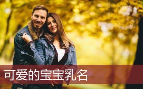 可爱的宝宝乳名大全男女通用