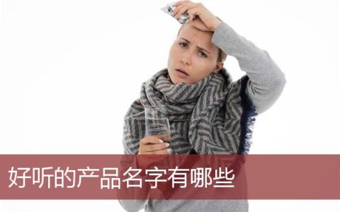 好听的产品名字有哪些