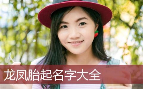 龙凤胎起名字大全