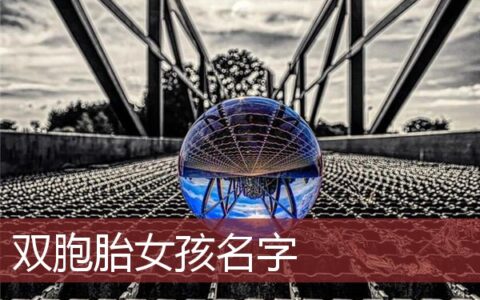 双胞胎女孩名字