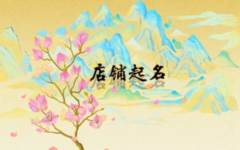 店名测吉凶免费打分