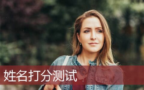 姓名打分测试