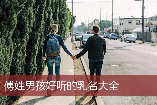傅姓男孩好听的乳名大全