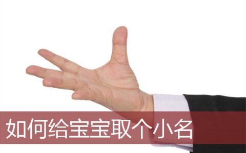 如何给宝宝取个小名好听