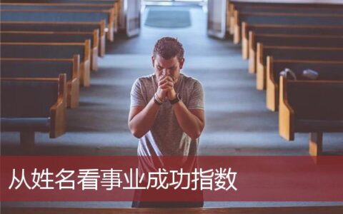 从姓名看事业成功指数
