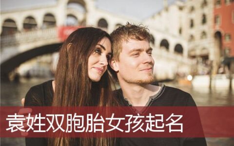 袁姓双胞胎女孩起名