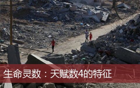 生命灵数：天赋数4的特征
